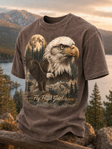 Men's Fly Free Jackie Print Tee