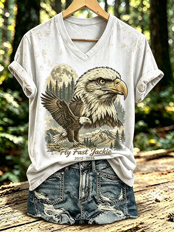 Women's Jackie And Shadow Printed T-shirt