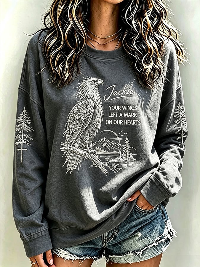 Retro In Loving Memory Of Jackie Rest In Peace Jackie Of Big Bear Valley A Legend. Forever In Our Hearts Print Top
