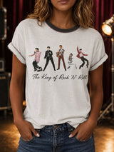 Women's The King of Rock 'N' Roll Print T-shirt