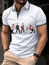 Men's Rock Singer Polo Shirt