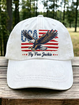 Unisex Fly Free Jackie Printed Hat