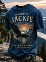 Men's "Fly Free Jackie" Print Short-Sleeve T-Shirt