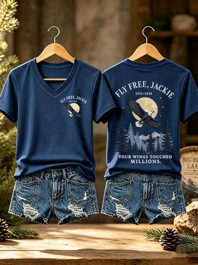 Women's Fly Free Jackie Print T-shirt