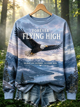 Women'S Forever Over Big Bear Print Sweatshirt
