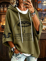 Women's Owens Sisters Apothecary Witch Print Hooded Sweatshirt