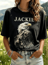 Deepest Condolences To Jackie, May You Rest In Peace. Printed T-Shirt