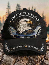 Unisex Retro Rest in Peace Jackie Print Hat