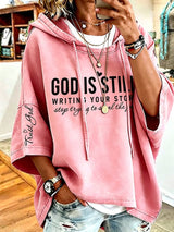 Women's  Faith  God Is Still Writing Your Story, Stop Trying To Skip The Pages Printing  Top