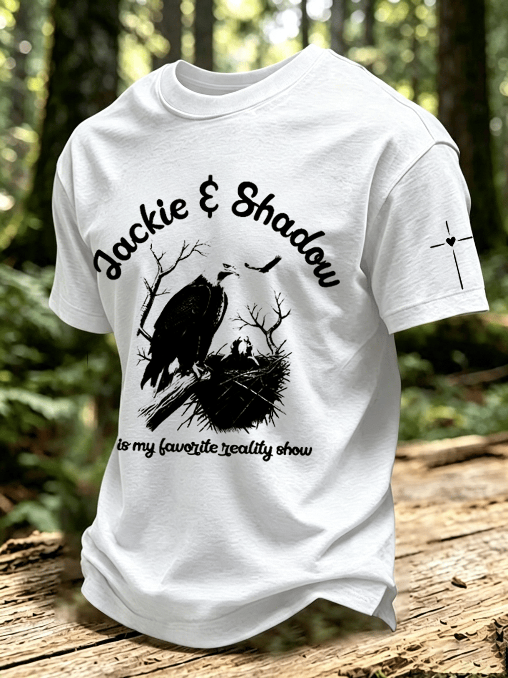 Men's  Jackie and Shadow Print Short-Sleeve T-Shirt