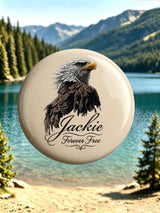Bald Eagle "Jackie" Badge