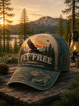 Unisex Retro Rest in Peace Jackie Print Hat