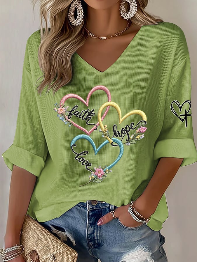 Women's Faith Print T-shirt