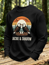 Men's Retro Jackie And Shadow Printing T-Shirts