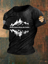 Men's Protect Our National Parks Revere Nature Print T-Shirt