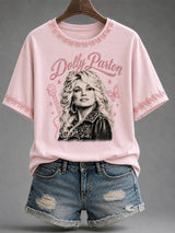 Women'S Raised On Dolly Print T-Shirt
