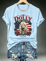 Women's Vintage Country Music Tribute Parton Tour T-Shirt
