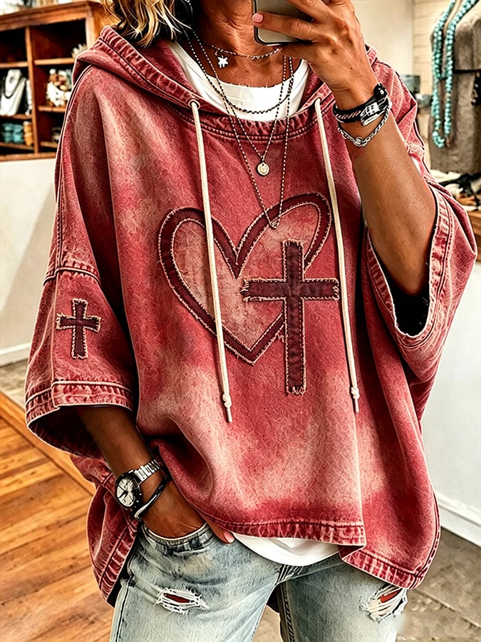 Women's  Faith Over Fear Printing  Top