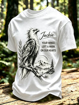 Men's Jackie & Shadow Print Short-Sleeve T-Shirt