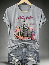 Women's Vintage Country Music Tribute Parton Tour T-Shirt