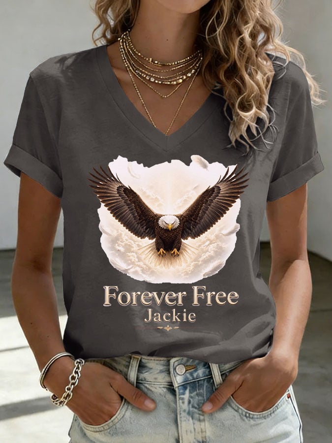Women's Fly Free Jackie Print T-shirt