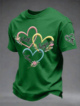 Men's Faith Printing  T-Shirts