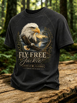 Men's Fly Free Jackie Print Tee