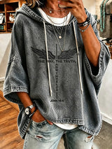 Women's  Faith Over Fear Printing  Top