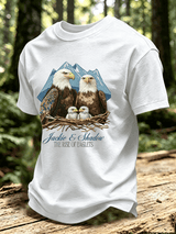 Men's  Jackie and Shadow Print Short-Sleeve T-Shirt
