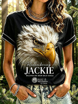 Retro In Loving Memory Of Jackie Rest In Peace Jackie Of Big Bear Valley A Legend. Forever In Our Hearts Print T-Shirt