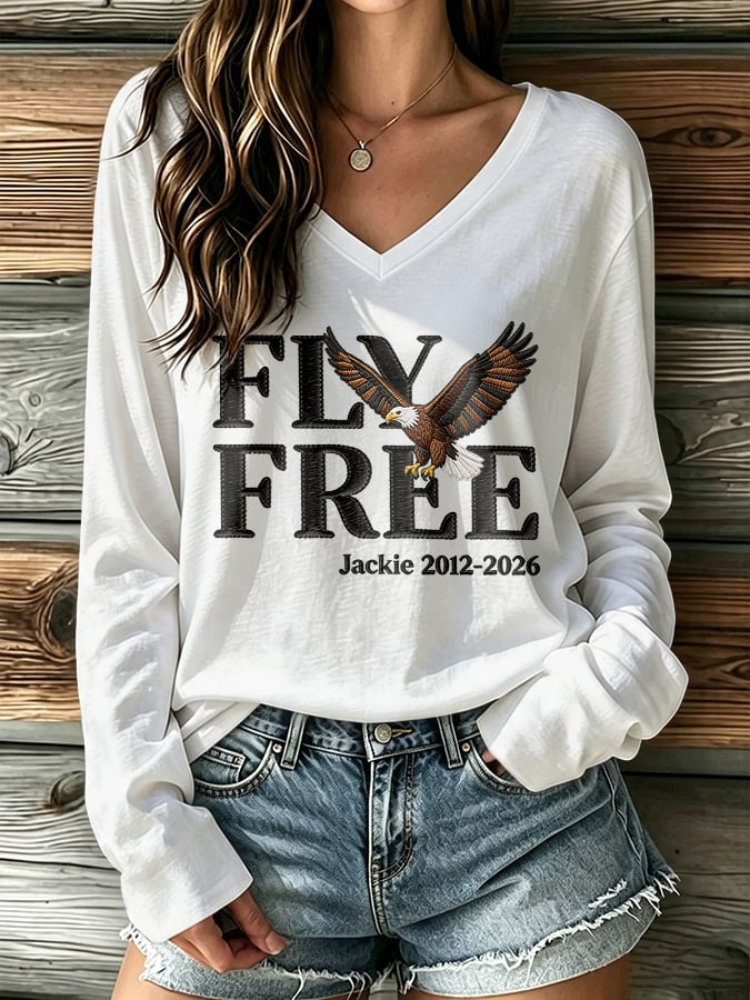 Women's Fly Free Jackie Print T-Shirt