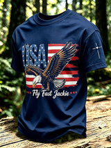 Men's  Jackie and Shadow Print Short-Sleeve T-Shirt