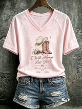 Women's Rip Dolly Parton Printed T-shirt