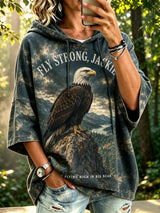 Women'S Forever Flying High Printed Hoodie