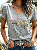 Women's Faith Print T-shirt