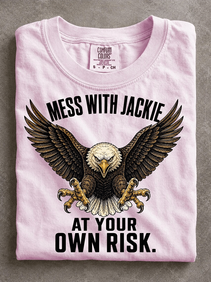 Women's Jackie And Shadow Printed T-shirt