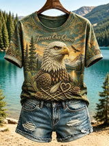 Retro In Loving Memory Of Jackie Rest In Peace Jackie Of Big Bear Valley A Legend. Forever In Our Hearts Print T-Shirt