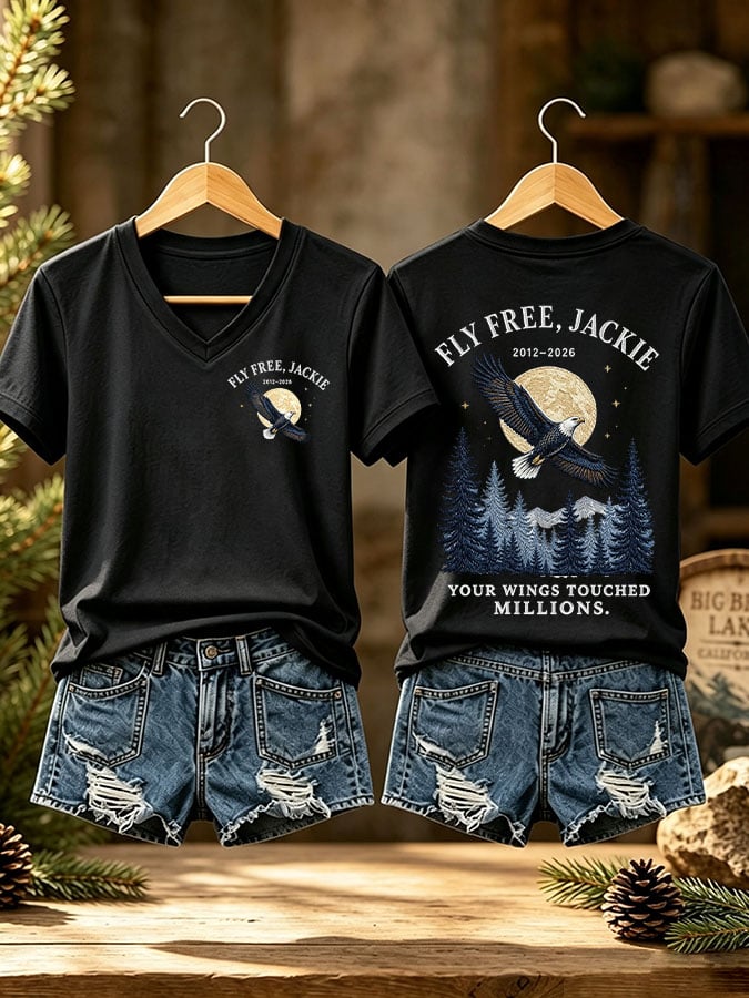 Women's Fly Free Jackie Print T-shirt