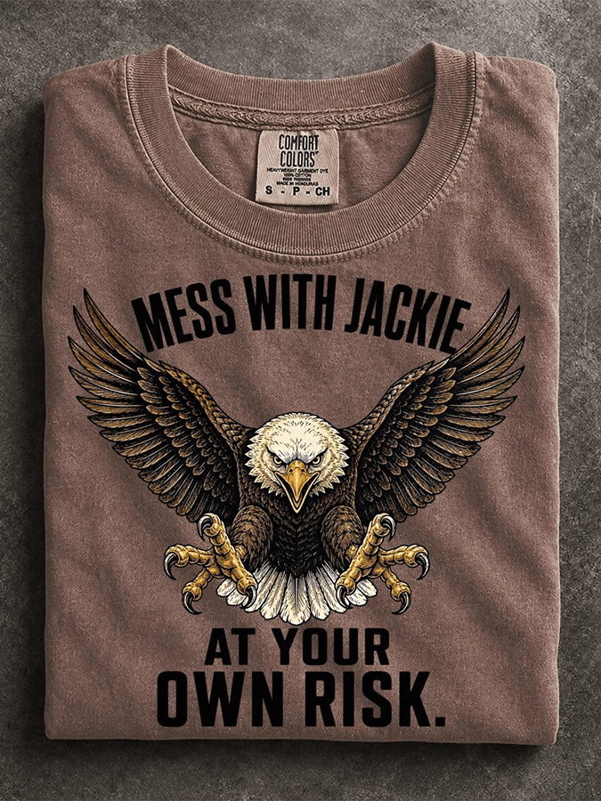 Women's Jackie And Shadow Printed T-shirt