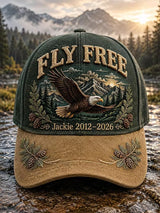 Unisex Retro Rest in Peace Jackie Print Hat