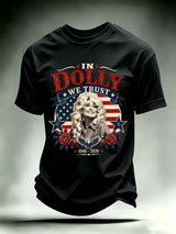 Men's Vintage Country Music Tribute Parton Tour T-Shirt