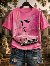 Women's The King of Rock 'N' Roll Print T-shirt