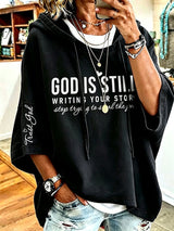 Women's  Faith  God Is Still Writing Your Story, Stop Trying To Skip The Pages Printing  Top