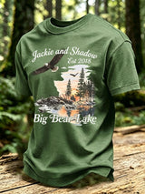 Men's  Jackie and Shadow Print Short-Sleeve T-Shirt