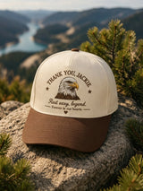 Unisex Jackie The Eagle Printed Hat