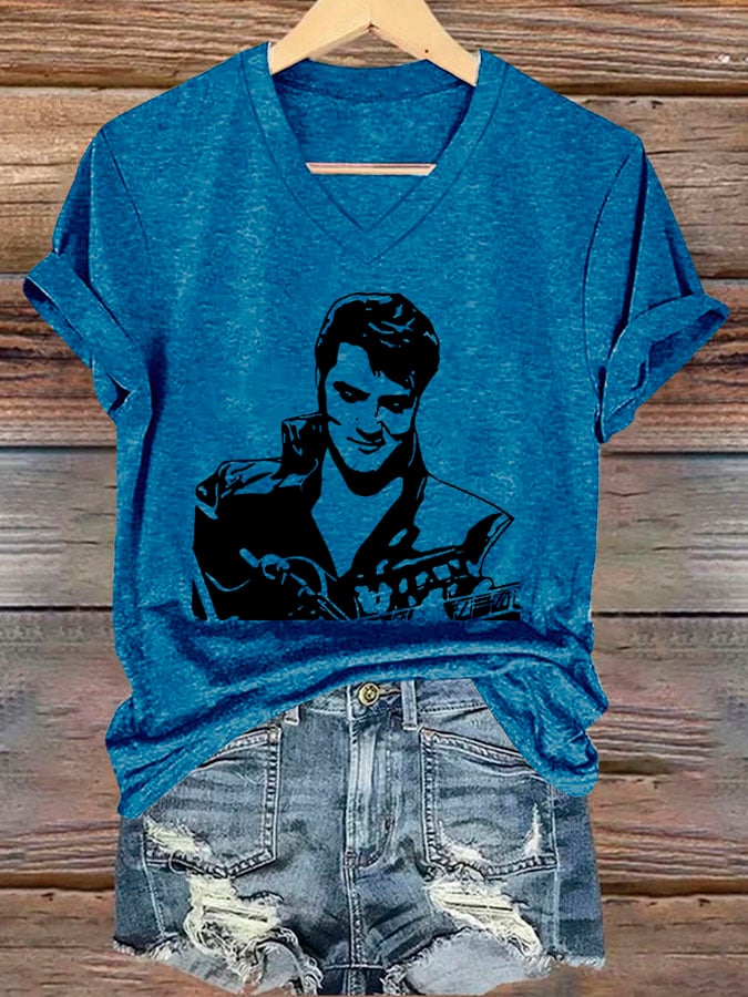 Women's The King Printed T-Shirt