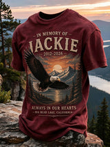 Men's "Fly Free Jackie" Print Short-Sleeve T-Shirt