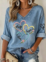 Women's Faith Print T-shirt