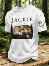 Men's Retro Jackie Forever Our Queen Print T-Shirt