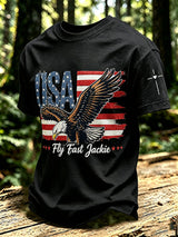 Men's  Jackie and Shadow Print Short-Sleeve T-Shirt